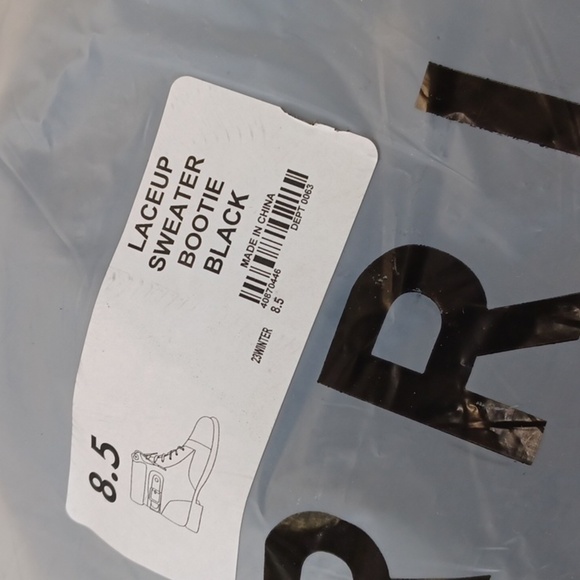 Torrid Lace Up Sweater Bootie - Picture 7 of 7